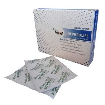 AnimAll VetLine (ЭнимАлл ВетЛайн) FitoLine Nephrolife - Таблетки для профилактики обострений воспалительных заболеваний почек и мочевыводящих путей у кошек и собак