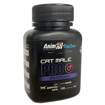 AnimAll VetLine (ЭнимАлл ВетЛайн) CAT MALE PRO - Мультивитаминный комплекс для взрослых котов (самцов)