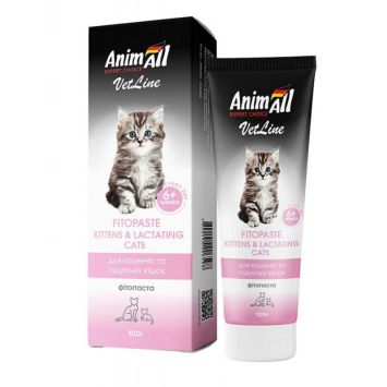 AnimAll VetLine (ЭнимАлл ВетЛайн) Fitopaste Kittens&Lactating Cats - Фитопаста для котят и кормящих кошек
