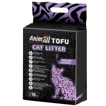 AnimAll (ЭнимАлл) Tofu - Наполнитель соевый для кошачьего туалета 10 л