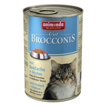 Animonda (Анимонда) Brocconis консервы для кошек сайда и курица