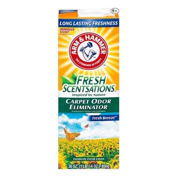 Arm&Hammer (Арм Хаммер) Fresh Scentsations Fresh Breeze Освежитель для ковров и помещений в виде порошка