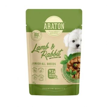 Araton Junior with Lamb and Rabbit Влажный корм для юниоров с ягненком и кроликом