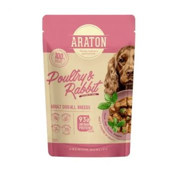 Araton Adult with Poultry and Rabbit Влажный корм для взрослых собак с мясом птицы и кроликом