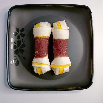 AlfPet (АльфПет) - Ласощі для собак м'ясо качки на кістці з вузлами