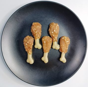 AlfPet (АльфПет) - Ласощі для собак куряча гомілка на кальцинованій кістці з рисом