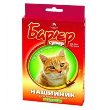 Барьер - Ошейник от блох и клещей для кошек