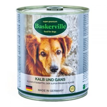 Baskerville (Баскервиль) - Консервированный корм для собак (телятина/гусь)