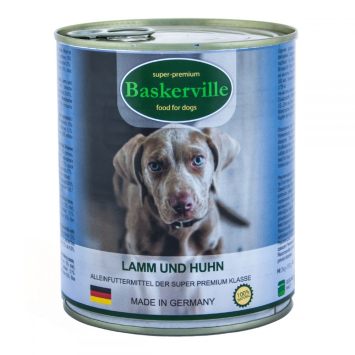 Baskerville (Баскервиль) - Консервированный корм для собак (ягненок/петух)