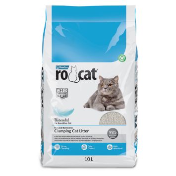 RoCat (РоКэт) Cat Litter Unscented - Бентонитовый наполнитель для кошачьего туалета без аромата