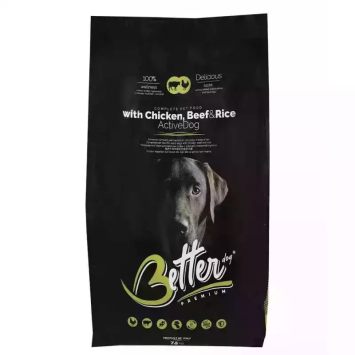 Better (Беттер) Dog Active – Сухой корм для активных собак (говядина/курица/рис)
