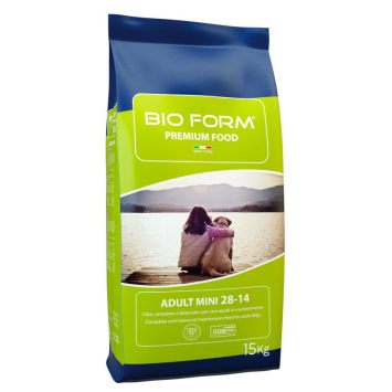 Bio Form (Био Форм) Premium Food Adult Mini 28-14 сухой корм для собак мелких пород с курицей и индейкой