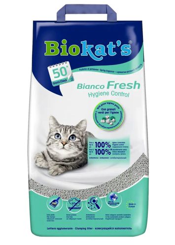 Biokat's (Биокетс) Bianco Fresh - Наполнитель комкующийся для кошачьего туалета