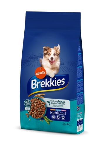Brekkies (Брекис) Dog Fish Salmon &Vegetables - Корм для взрослых собак с лососем, тунцом и овощами