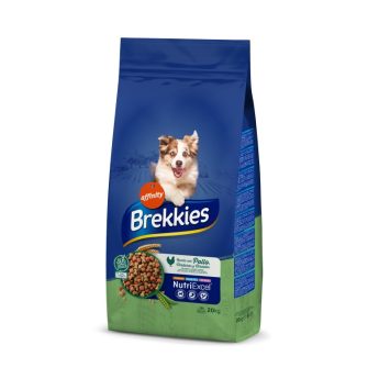 Brekkies (Брекис) Dog Chicken- Корм для взрослых собак всех пород (курица)