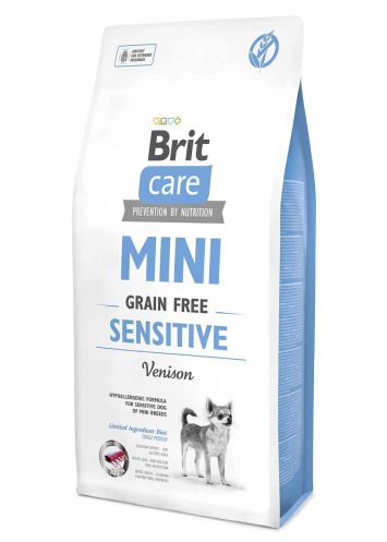 Brit Care (Брит Кеа) Mini Grain Free Sensitive - Беззерновой корм для собак малых пород (оленина)