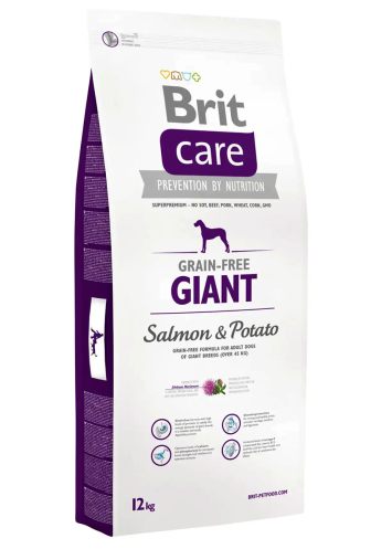 Brit Care (Брит Кеа) Grain-free Giant Salmon &Potato - Беззерновой корм для взрослых собак гигантских пород (лосось/картофель)