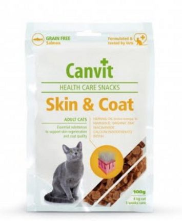 Canvit (Канвит Скин энд Коат) Skin and Coat - лакомства для здоровой кожи и густой блестящей шерсти