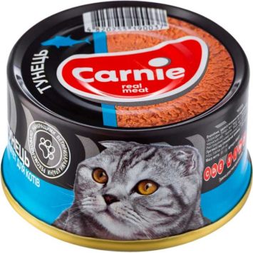 Carnie (Карни) – Консервированный паштет для взрослых котов (тунец)