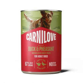 Carnilove (Карнилав) Adult Dog Duck & Pheasant - Консервированный беззерновой корм для взрослых собак всех пород, с уткой и фазаном паштет