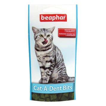 Beaphar (Беафар) Cat-A-Dent Bits Подушечки для чистки зубов кошек