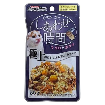 CattyMan (КеттиМэн) Tuna Chicken Bonito Влажный корм для кошек в желе (тунец курица и макрель)