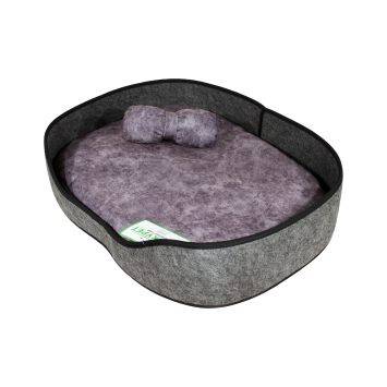 Lucky Pet (Лаки Пет) Цезар - Лежак для собак и кошек, войлок (серый)