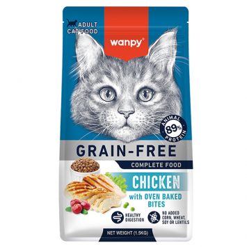 Wanpy (Ванпі) Adult Cat Grain Free Chicken - Сухий беззерновий корм для котів, курка
