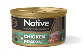 Native ( Нейтив) Chicken with Prawns Adult Cat- Консервный корм для котов с курицей и креветками