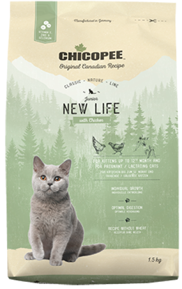 Chicopee (Чикопи) CNL JUNIOR New Life Chicken - Сухой корм для котят (с курицей)