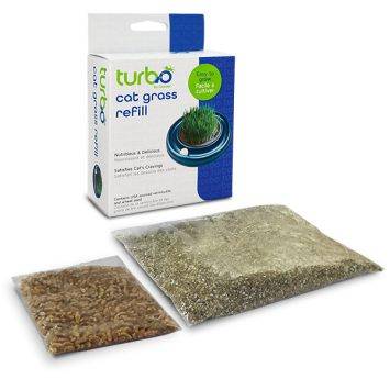 Coastal (Костал) Turbo Cat Grass Refill - Трава для котов, зерна пшеницы, вермикулит