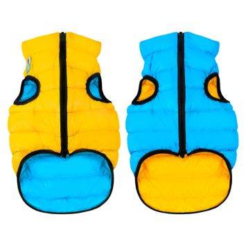 Collar (Коллар) AiryVest Colors of Freedom двусторонняя курточка для собак, синий-желтый