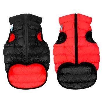 Collar (Коллар) AiryVest двусторонняя курточка для собак, красно-черная