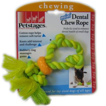 Petstages Mini Dental Chew Rope - Канат с кольцом - Игрушка для собак