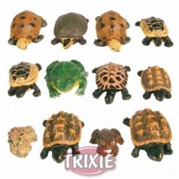 Trixie (Трикси) 8971 Набор гротов для рыбок - Лягушки и Черепахи, 12 шт