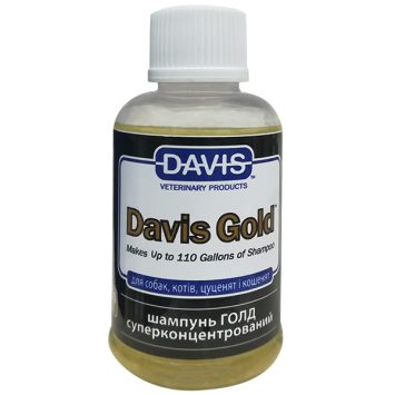 Davis Gold Shampoo Дэвис Голд суперконцентрированный шампунь собак и котов