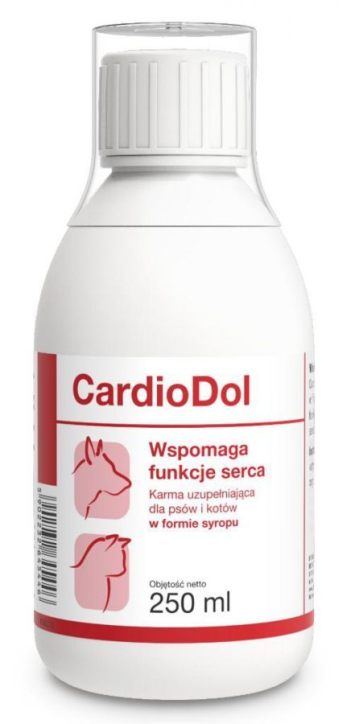 Dolfos (Дольфос) CardioDol КардиоДол добавка в виде сиропа для собак и кошек, поддерживающая функцию сердца