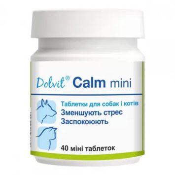 Dolfos (Дольфос) Dolvit Calm mini Витамины для уменьшения стресса у собак и кошек