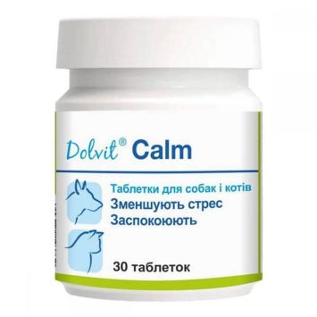 Dolfos (Дольфос) Dolvit Calm Витамины для уменьшения стресса у собак и кошек