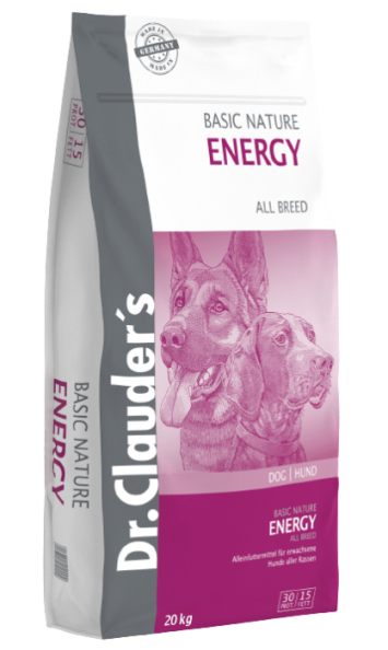 Dr.Clauder’s (Доктор Клаудерс) Basic Nature Energy Сухой корм для собак с высокими энергетическими потребностями