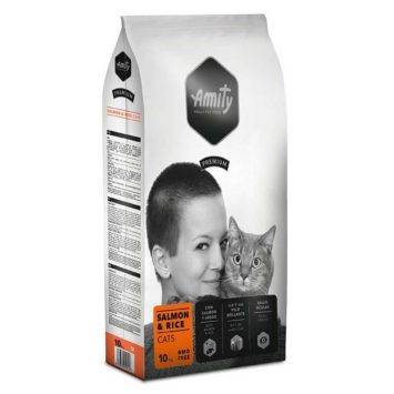 Amity (Аміті) Cat Salmon & Rice Сухий корм для дорослих кішок з лососем та рисом