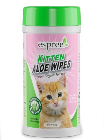 Espree (Эспри) Kitten Aloe Wipes - Влажные салфетки для котят