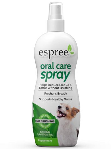 Espree (Эспри) Natural Oral Care Spray Spray Peppermint - Спрей для ухода за зубами собак, с маслом мяты