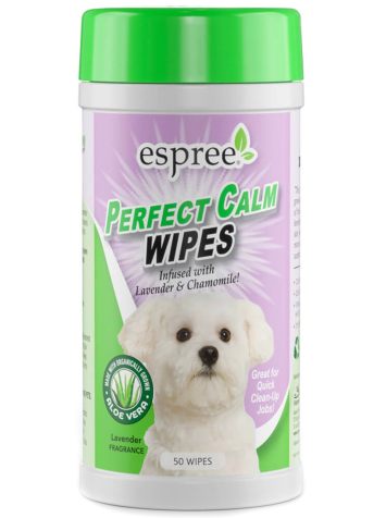 Espree (Эспри) Perfect Calm Wipes - Очищающие салфетки с успокаивающим эффектом для собак