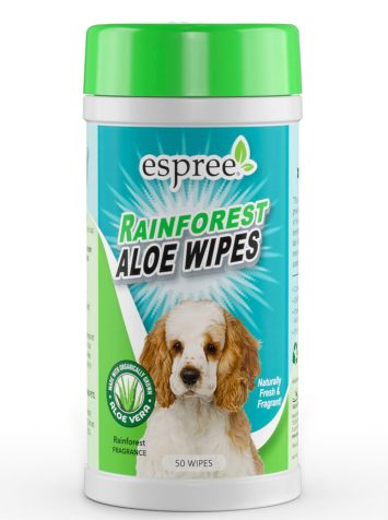 Espree (Эспри) Rainforest Wipes - Влажные салфетки с лесным ароматом для шерсти собак