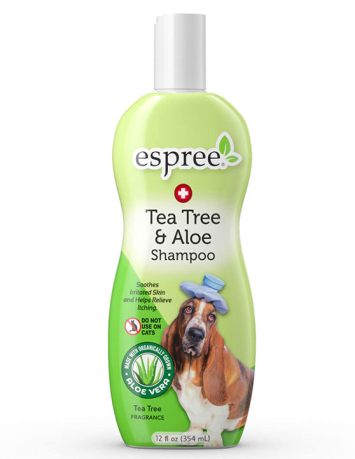 Espree (Эспри) Tea Tree &Aloe Shampoo - Терапевтический шампунь для собак