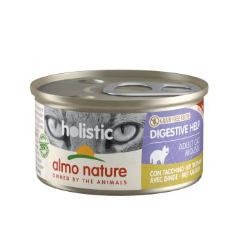 Almo Nature (Альмо Натюр) Holistic Functional Cat - Консервированный корм для кошек с чувствительным пищеварением (индейка)