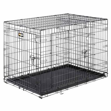 Ferplast (Ферпласт) Dog-Inn 105 складная клетка для крупных собак до 40 кг, 108,5x72,7x76,8 см (черный)