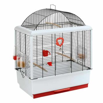 Ferplast (Ферпласт) Cage Palladio 3 Black клетка для канареек и других мелких экзотических птиц, 50х30х64 см (черный)