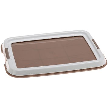 Ferplast (Ферпласт) Hygienic Pad Tray Smal гигиенический пластиковый лоток для гигиенических пеленок для собак, 49x36x3 см